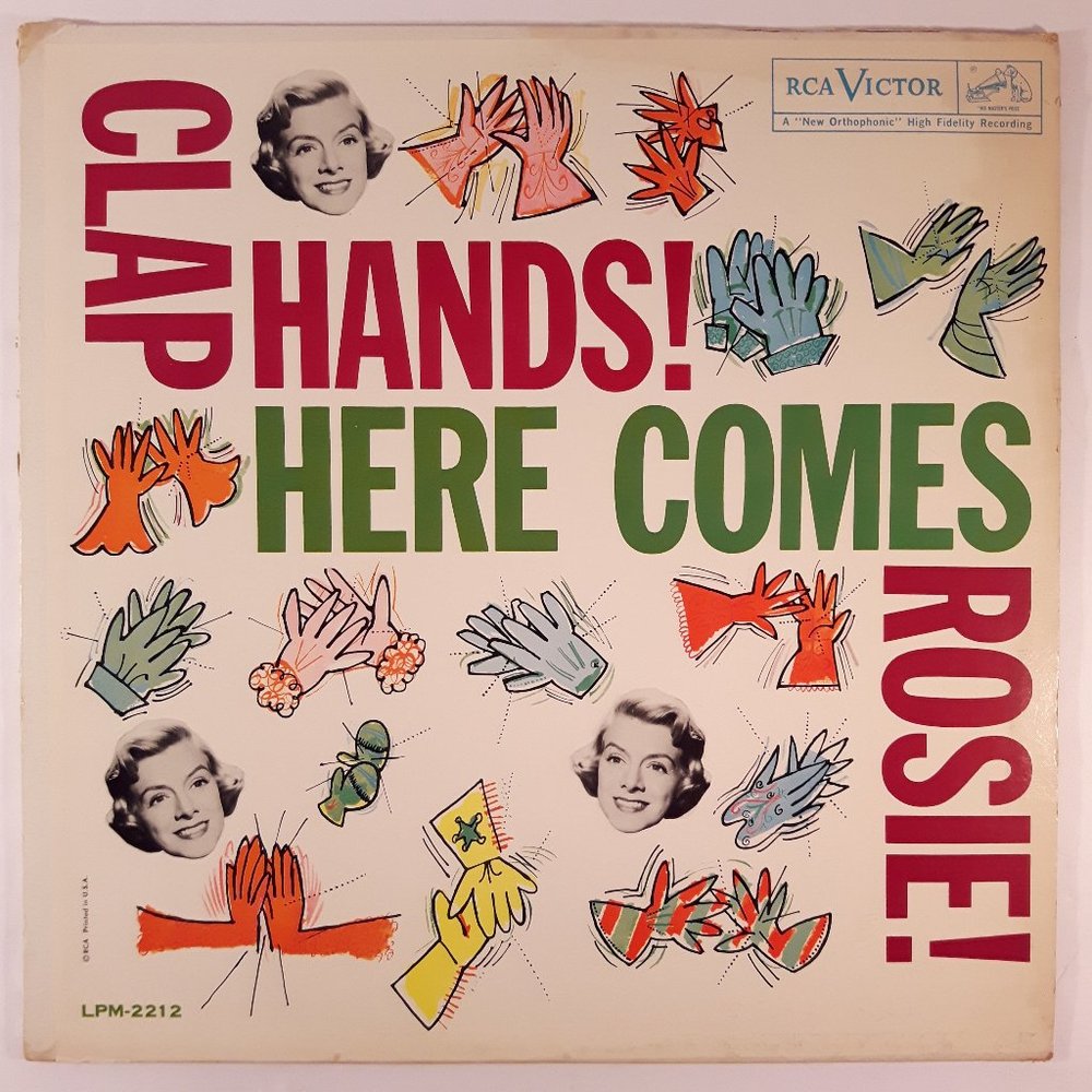 Rosemary Clooney - Clap Hands Here Comes Rosie - Vinyl Record LP